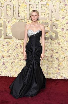 January 7, 2024, Beverly Hills, CA, USA: Carey Mulligan attends the 81st Annual Golden Globe Awards at The Beverly Hilton on January 07, 2024 in Beverly Hills, California. Beverly Hills USA - ZUMAs181 20240107_zea_s181_086 Copyright: xCxFlaniganx