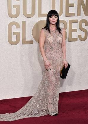 January 7, 2024, Beverly Hills, CA, USA: Christina Ricci attends the 81st Annual Golden Globe Awards at The Beverly Hilton on January 07, 2024 in Beverly Hills, California. Beverly Hills USA - ZUMAs181 20240107_zea_s181_103 Copyright: xCxFlaniganx