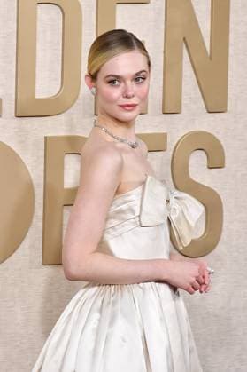 January 7, 2024, Beverly Hills, CA, USA: Elle Fanning attends the 81st Annual Golden Globe Awards at The Beverly Hilton on January 07, 2024 in Beverly Hills, California. Beverly Hills USA - ZUMAs181 20240107_zea_s181_114 Copyright: xCxFlaniganx
