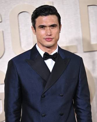 Actor Charles Melton arrives for the 81st annual Golden Globe Awards at the Beverly Hilton in Beverly Hills, California on Sunday, January 7, 2024.  LAP202401070266 CHRISxCHEW