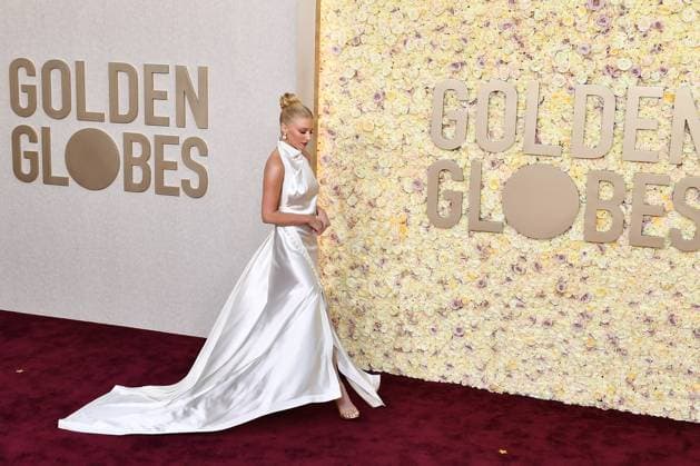 January 7, 2024, Beverly Hills, CA, USA: Julia Schlaepfer attends the 81st Annual Golden Globe Awards at The Beverly Hilton on January 07, 2024 in Beverly Hills, California. Beverly Hills USA - ZUMAs181 20240107_zea_s181_163 Copyright: xCxFlaniganx
