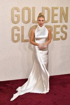 January 7, 2024, Beverly Hills, CA, USA: Julia Schlaepfer attends the 81st Annual Golden Globe Awards at The Beverly Hilton on January 07, 2024 in Beverly Hills, California. Beverly Hills USA - ZUMAs181 20240107_zea_s181_168 Copyright: xCxFlaniganx
