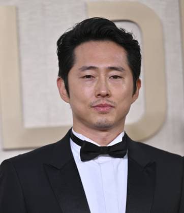 Actor Steven Yeun arrives for the 81st annual Golden Globe Awards at the Beverly Hilton in Beverly Hills, California on Sunday, January 7, 2024.  LAP202401070282 CHRISxCHEW