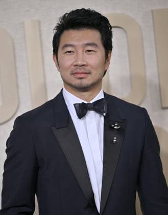 Actor Simu Liu arrives for the 81st annual Golden Globe Awards at the Beverly Hilton in Beverly Hills, California on Sunday, January 7, 2024.  LAP202401070284 CHRISxCHEW