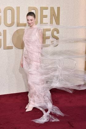 January 7, 2024, Beverly Hills, CA, USA: Hunter Schafer attends the 81st Annual Golden Globe Awards at The Beverly Hilton on January 07, 2024 in Beverly Hills, California. Beverly Hills USA - ZUMAs181 20240107_zea_s181_218 Copyright: xCxFlaniganx