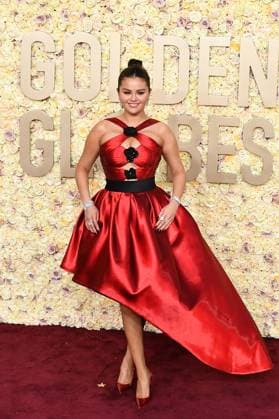 January 7, 2024, Beverly Hills, CA, USA: Selena Gomez attends the 81st Annual Golden Globe Awards at The Beverly Hilton on January 07, 2024 in Beverly Hills, California. Beverly Hills USA - ZUMAs181 20240107_zea_s181_226 Copyright: xCxFlaniganx