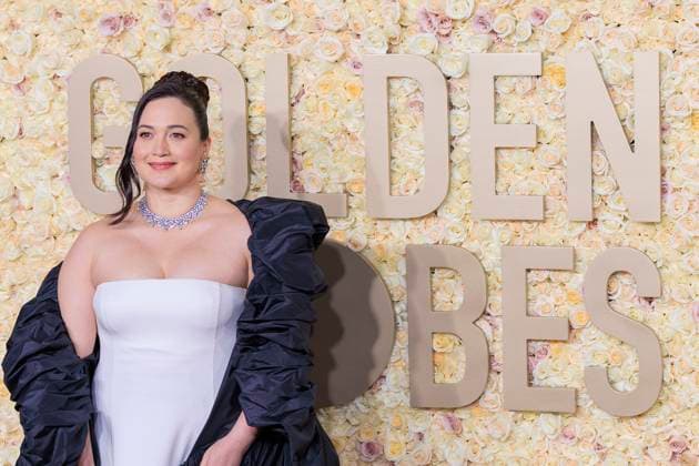 January 7, 2024, Beverly Hills, California, USA: Lily Gladstone on the red carpet of the 81st Annual Golden Globe Awards on Sunday January 7, 2024 at The Beverly Hilton Hotel in Beverly Hills, California. JAVIER ROJAS PI Beverly Hills USA - ZUMAp124 20240107_zaa_p124_052 Copyright: xJavierxRojasx