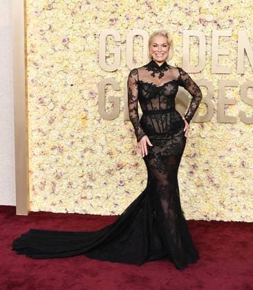 January 7, 2024, Beverly Hills, CA, USA: Hannah Waddingham attends the 81st Annual Golden Globe Awards at The Beverly Hilton on January 07, 2024 in Beverly Hills, California. Beverly Hills USA - ZUMAs181 20240107_zea_s181_248 Copyright: xCxFlaniganx