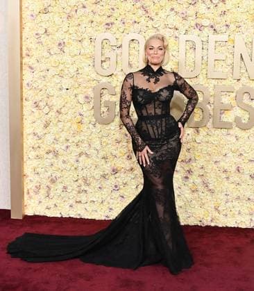 January 7, 2024, Beverly Hills, CA, USA: Hannah Waddingham attends the 81st Annual Golden Globe Awards at The Beverly Hilton on January 07, 2024 in Beverly Hills, California. Beverly Hills USA - ZUMAs181 20240107_zea_s181_249 Copyright: xCxFlaniganx