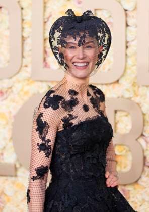 January 7, 2024, Beverly Hills, California, USA: Rosamund Pike on the red carpet of the 81st Annual Golden Globe Awards on Sunday January 7, 2024 at the Beverly Hilton Hotel in Beverly Hills, California. JAVIER ROJAS PI Beverly Hills USA - ZUMAp124 20240107_zaa_p124_086 Copyright: xJavierxRojasx