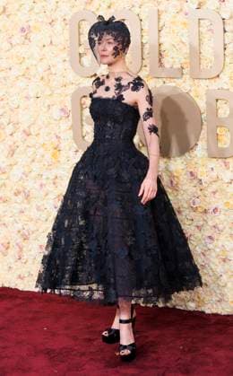 January 7, 2024, Beverly Hills, California, USA: Rosamund Pike on the red carpet of the 81st Annual Golden Globe Awards on Sunday January 7, 2024 at the Beverly Hilton Hotel in Beverly Hills, California. JAVIER ROJAS PI Beverly Hills USA - ZUMAp124 20240107_zaa_p124_088 Copyright: xJavierxRojasx