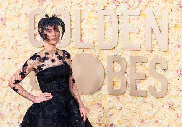 January 7, 2024, Beverly Hills, California, USA: Rosamund Pike on the red carpet of the 81st Annual Golden Globe Awards on Sunday January 7, 2024 at the Beverly Hilton Hotel in Beverly Hills, California. JAVIER ROJAS PI Beverly Hills USA - ZUMAp124 20240107_zaa_p124_092 Copyright: xJavierxRojasx