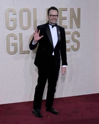81st Annual Golden Globe Awards 07 January 2024 - Beverly Hills, California - Bill Hader. 81st Annual Golden Globe Awards at The Beverly Hilton Hotel. Photo Credit: Billy Bennight AdMedia Beverly Hills California United States EDITORIAL USE ONLY  Copyright: xx BillyxBennightx admphotostwo870527