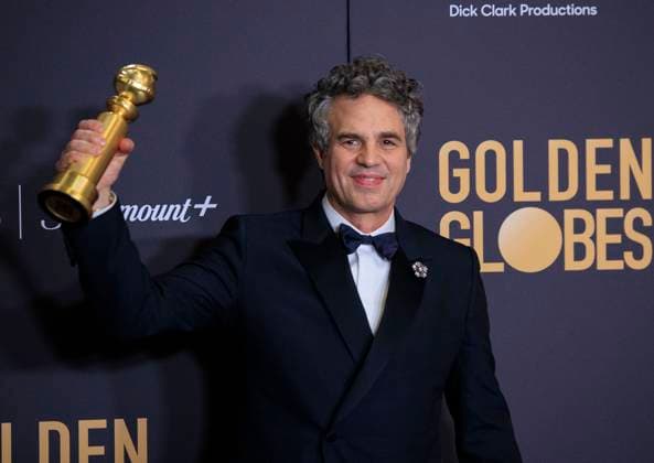 January 7, 2024, Beverly Hills, California, USA: Mark Ruffalo in the press room of the 81st Annual Golden Globe Awards on Sunday January 7, 2024 at The Beverly Hilton Hotel in Beverly Hills, California. ARIANA RUIZ PI Beverly Hills USA - ZUMAp124 20240107_zaa_p124_107 Copyright: xArianaxRuizx