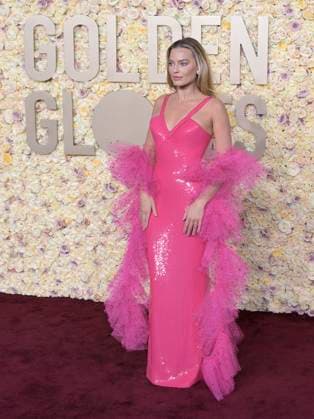 81st Annual Golden Globe Awards 07 January 2024 - Beverly Hills, California - Margot Robbie. 81st Annual Golden Globe Awards at The Beverly Hilton Hotel. Photo Credit: Billy Bennight AdMedia Beverly Hills California United States EDITORIAL USE ONLY  Copyright: xx BillyxBennightx admphotostwo870537