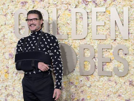 81st Annual Golden Globe Awards 07 January 2024 - Beverly Hills, California - Pedro Pascal. 81st Annual Golden Globe Awards at The Beverly Hilton Hotel. Photo Credit: Billy Bennight AdMedia Beverly Hills California United States EDITORIAL USE ONLY  Copyright: xx BillyxBennightx admphotostwo870547