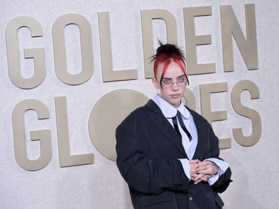 81st Annual Golden Globe Awards 07 January 2024 - Beverly Hills, California - Billie Eilish. 81st Annual Golden Globe Awards at The Beverly Hilton Hotel. Photo Credit: Billy Bennight AdMedia Beverly Hills California United States EDITORIAL USE ONLY  Copyright: xx BillyxBennightx admphotostwo870555