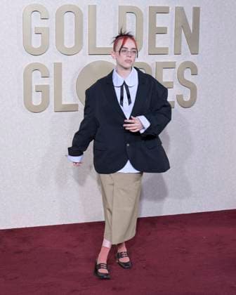 81st Annual Golden Globe Awards 07 January 2024 - Beverly Hills, California - Billie Eilish. 81st Annual Golden Globe Awards at The Beverly Hilton Hotel. Photo Credit: Billy Bennight AdMedia Beverly Hills California United States EDITORIAL USE ONLY  Copyright: xx BillyxBennightx admphotostwo870576