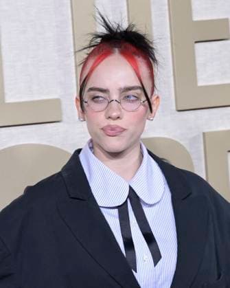 81st Annual Golden Globe Awards 07 January 2024 - Beverly Hills, California - Billie Eilish. 81st Annual Golden Globe Awards at The Beverly Hilton Hotel. Photo Credit: Billy Bennight AdMedia Beverly Hills California United States EDITORIAL USE ONLY  Copyright: xx BillyxBennightx admphotostwo870584