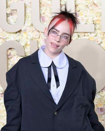81st Annual Golden Globe Awards 07 January 2024 - Beverly Hills, California - Billie Eilish. 81st Annual Golden Globe Awards at The Beverly Hilton Hotel. Photo Credit: Billy Bennight AdMedia Beverly Hills California United States EDITORIAL USE ONLY  Copyright: xx BillyxBennightx admphotostwo870599