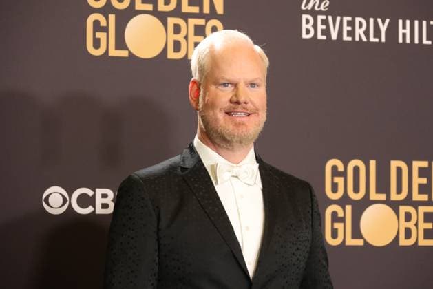 January 7, 2024, Beverly Hills, CA, USA: Jim Gaffigan poses in the press room during the 81st Annual Golden Globe Awards at The Beverly Hilton on January 07, 2024 in Beverly Hills, California. Beverly Hills USA - ZUMAs181 20240107_zea_s181_291 Copyright: xCraSHx