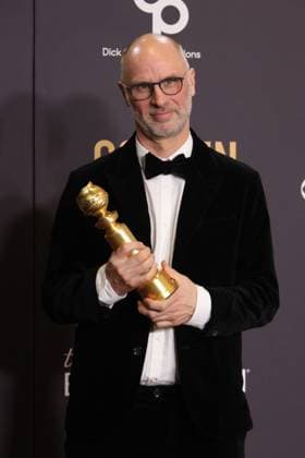 January 7, 2024, Beverly Hills, CA, USA: Jesse Armstrong, winner of the Best Television Series - Drama for Succession, poses in the press room during the 81st Annual Golden Globe Awards at The Beverly Hilton on January 07, 2024 in Beverly Hills, California. Beverly Hills USA - ZUMAs181 20240107_zea_s181_351 Copyright: xCraSHx