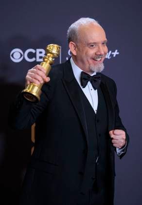 January 7, 2024, Beverly Hills, California, USA: Paul Giamatti in the press room of the 81st Annual Golden Globe Awards on Sunday January 7, 2024 at The Beverly Hilton Hotel in Beverly Hills, California. ARIANA RUIZ PI Beverly Hills USA - ZUMAp124 20240107_zaa_p124_115 Copyright: xArianaxRuizx