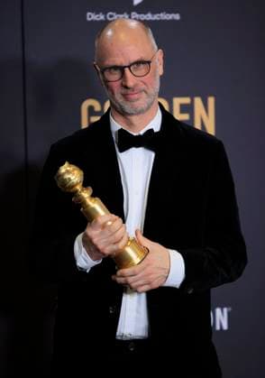 January 7, 2024, Beverly Hills, California, USA: Jesse Armstrong in the press room of the 81st Annual Golden Globe Awards on Sunday January 7, 2024 at The Beverly Hilton Hotel in Beverly Hills, California. ARIANA RUIZ PI Beverly Hills USA - ZUMAp124 20240107_zaa_p124_172 Copyright: xArianaxRuizx