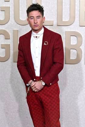 Barry Keoghan at the 81 Golden Globe Awards at the Beverly Hilton Hotel Beverly Hills, 07 01 2024 Foto:xJ.xBlocx xFuturexImagex globes_2024_4109