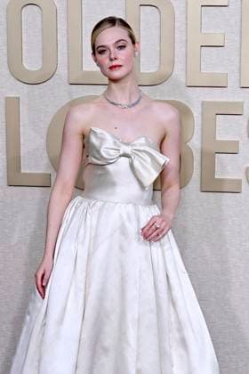 Elle Fanning at the 81 Golden Globe Awards at the Beverly Hilton Hotel Beverly Hills, 07 01 2024 Foto:xJ.xBlocx xFuturexImagex globes_2024_4116