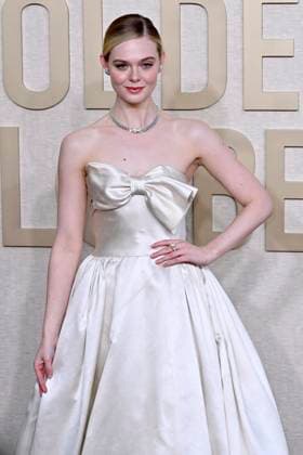 Elle Fanning at the 81 Golden Globe Awards at the Beverly Hilton Hotel Beverly Hills, 07 01 2024 Foto:xJ.xBlocx xFuturexImagex globes_2024_4117