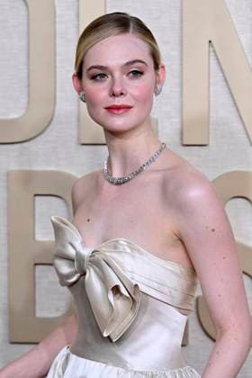 Elle Fanning at the 81 Golden Globe Awards at the Beverly Hilton Hotel Beverly Hills, 07 01 2024 Foto:xJ.xBlocx xFuturexImagex globes_2024_4119