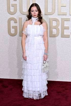 Laufey at the 81 Golden Globe Awards at the Beverly Hilton Hotel Beverly Hills, 07 01 2024 Foto:xJ.xBlocx xFuturexImagex globes_2024_4138