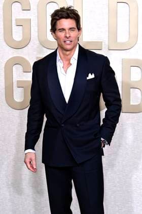 James Marsden at the 81 Golden Globe Awards at the Beverly Hilton Hotel Beverly Hills, 07 01 2024 Foto:xJ.xBlocx xFuturexImagex globes_2024_4143