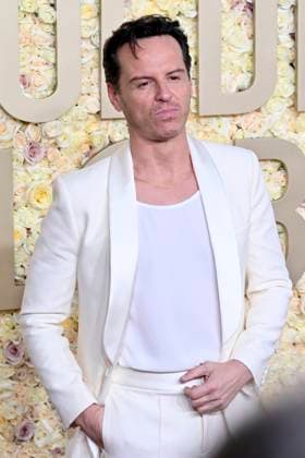 Andrew Scott at the 81 Golden Globe Awards at the Beverly Hilton Hotel Beverly Hills, 07 01 2024 Foto:xJ.xBlocx xFuturexImagex globes_2024_4161