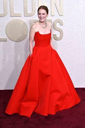 Julianne Moore at the 81 Golden Globe Awards at the Beverly Hilton Hotel Beverly Hills, 07 01 2024 Foto:xJ.xBlocx xFuturexImagex globes_2024_4168