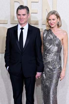Billy Crudup with wife Naomi Watts at the 81 Golden Globe Awards at the Beverly Hilton Hotel Beverly Hills, 07 01 2024 Foto:xJ.xBlocx xFuturexImagex globes_2024_4181