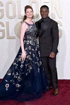 Jessica Oyelowo with husband David Oyelowo at the 81 Golden Globe Awards at the Beverly Hilton Hotel Beverly Hills, 07 01 2024 Foto:xJ.xBlocx xFuturexImagex globes_2024_4192