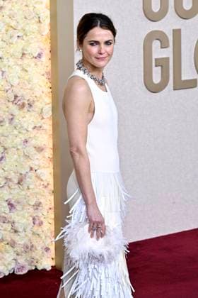 Keri Russell at the 81 Golden Globe Awards at the Beverly Hilton Hotel Beverly Hills, 07 01 2024 Foto:xJ.xBlocx xFuturexImagex globes_2024_4255