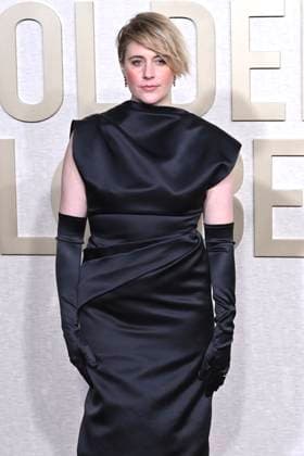 Greta Gerwig at the 81 Golden Globe Awards at the Beverly Hilton Hotel Beverly Hills, 07 01 2024 Foto:xJ.xBlocx xFuturexImagex globes_2024_4257