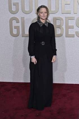 Jodie Foster at the 81 Golden Globe Awards at the Beverly Hilton Hotel Beverly Hills, 07 01 2024 Foto:xJ.xBlocx xFuturexImagex globes_2024_4263