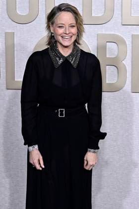 Jodie Foster at the 81 Golden Globe Awards at the Beverly Hilton Hotel Beverly Hills, 07 01 2024 Foto:xJ.xBlocx xFuturexImagex globes_2024_4264
