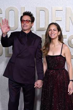 Robert Downey Jr with wife Susan Downey at the 81 Golden Globe Awards at the Beverly Hilton Hotel Beverly Hills, 07 01 2024 Foto:xJ.xBlocx xFuturexImagex globes_2024_4280