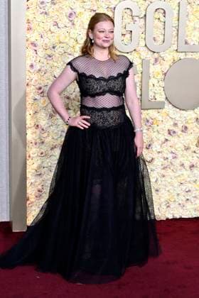 Sarah Snook at the 81 Golden Globe Awards at the Beverly Hilton Hotel Beverly Hills, 07 01 2024 Foto:xJ.xBlocx xFuturexImagex globes_2024_4281