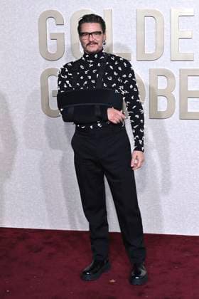 Pedro Pascal at the 81 Golden Globe Awards at the Beverly Hilton Hotel Beverly Hills, 07 01 2024 Foto:xJ.xBlocx xFuturexImagex globes_2024_4285