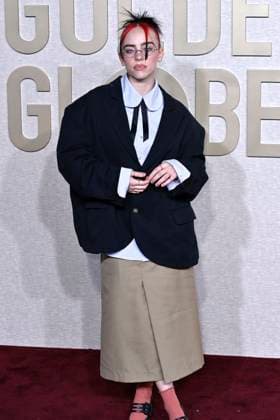 Bille Eilish at the 81 Golden Globe Awards at the Beverly Hilton Hotel Beverly Hills, 07 01 2024 Foto:xJ.xBlocx xFuturexImagex globes_2024_4290