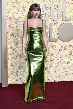 Taylor Swift at the 81 Golden Globe Awards at the Beverly Hilton Hotel Beverly Hills, 07 01 2024 Foto:xJ.xBlocx xFuturexImagex globes_2024_4312