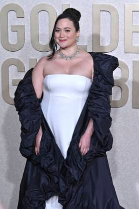Lily Gladstone at the 81 Golden Globe Awards at the Beverly Hilton Hotel Beverly Hills, 07 01 2024 Foto:xJ.xBlocx xFuturexImagex globes_2024_4321