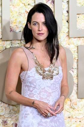 Riley Keough at the 81 Golden Globe Awards at the Beverly Hilton Hotel Beverly Hills, 07 01 2024 Foto:xJ.xBlocx xFuturexImagex globes_2024_4332