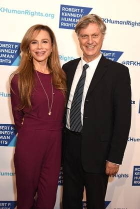 Lena Olin and husband Lasse Hallstrom at.......... Lena Olin and husband Lasse Hallstrom attend the Robert F Kennedy Human Rights 2015 Ripple of Hope Awards on December 8, 2015 at the New York Hilton Midtown in New York, New York, USA., Credit:Robin Platzer Twin Images Avalon United States of America  Copyright: xRobinxPlatzer TwinxImagesx xAvalonx 0527659307